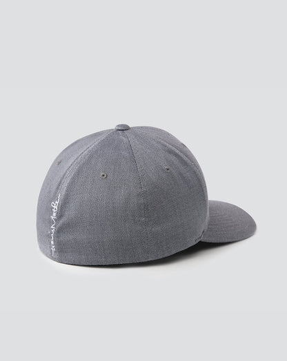 Four Corners Fitted Hat Heather Quiet Shade | Travis Mathew Latest