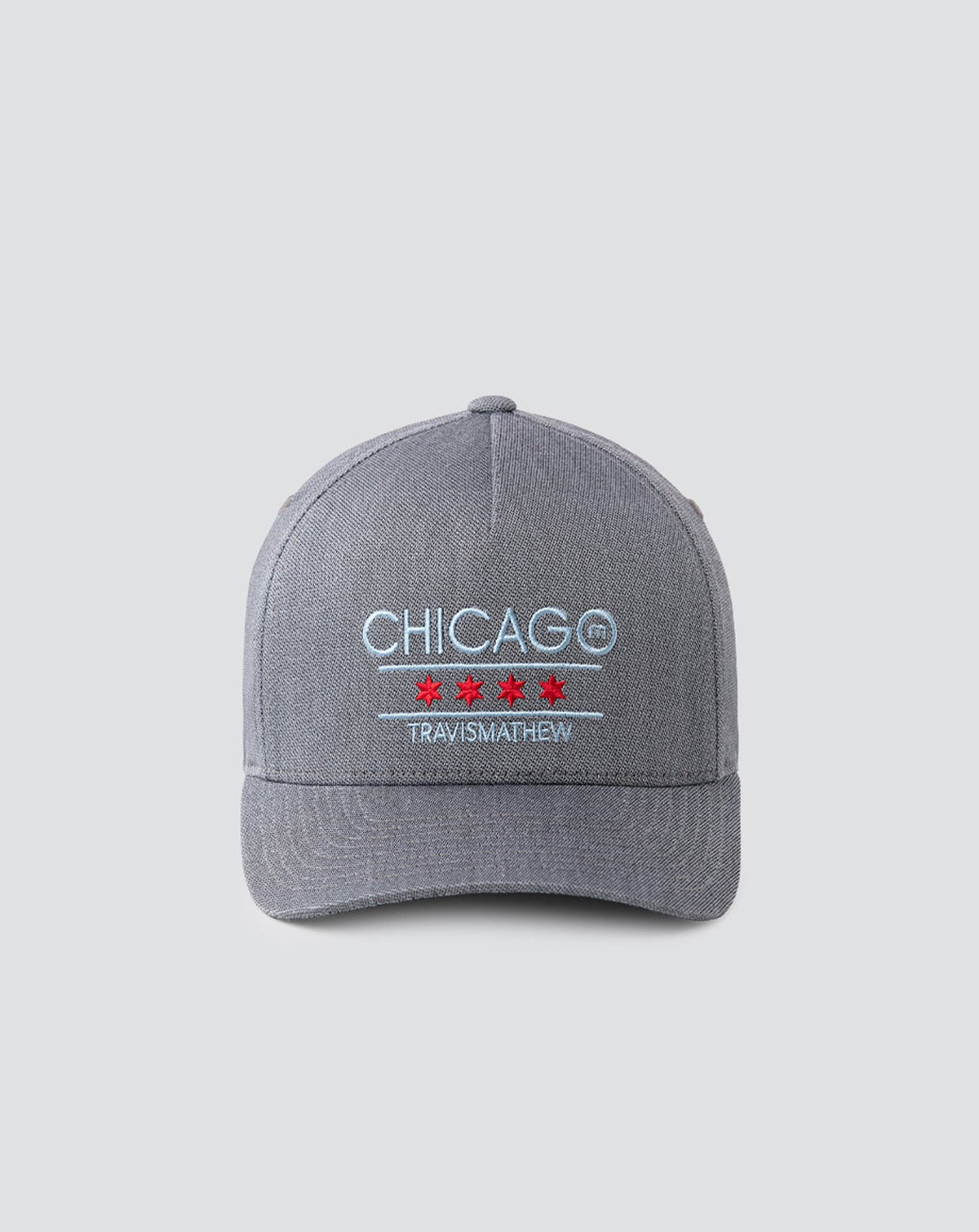 South Side Fitted Hat Heather Quiet Shade | Travis Mathew Deals