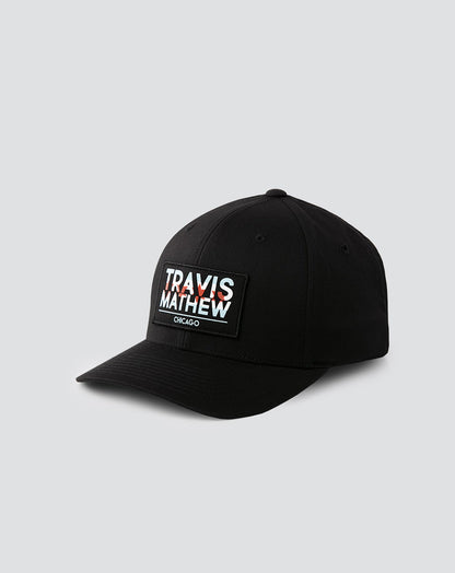 Bulls Take The Court Fitted Hat Black | Travis Mathew Latest