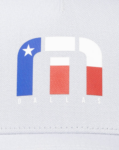 Lets Line Dance Dallas Fitted Hat Heather Grey | Travis Mathew Recommended