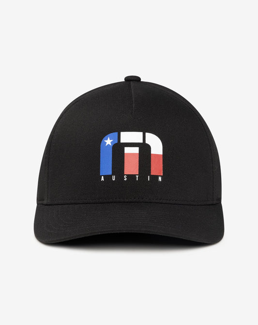 Lets Line Dance Austin Fitted Hat Black | Travis Mathew Deals