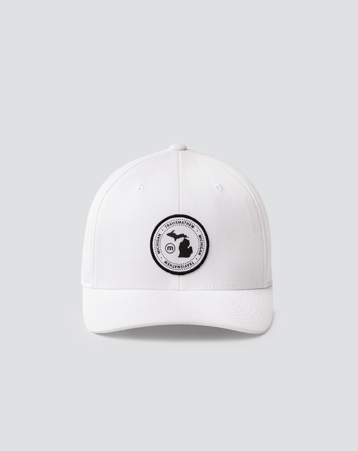 Sunset Clap Fitted Hat White | Travis Mathew Trending