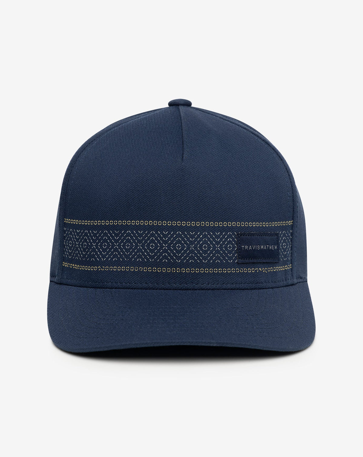 Better Views Fitted Hat Dress Blues | Travis Mathew Trusted