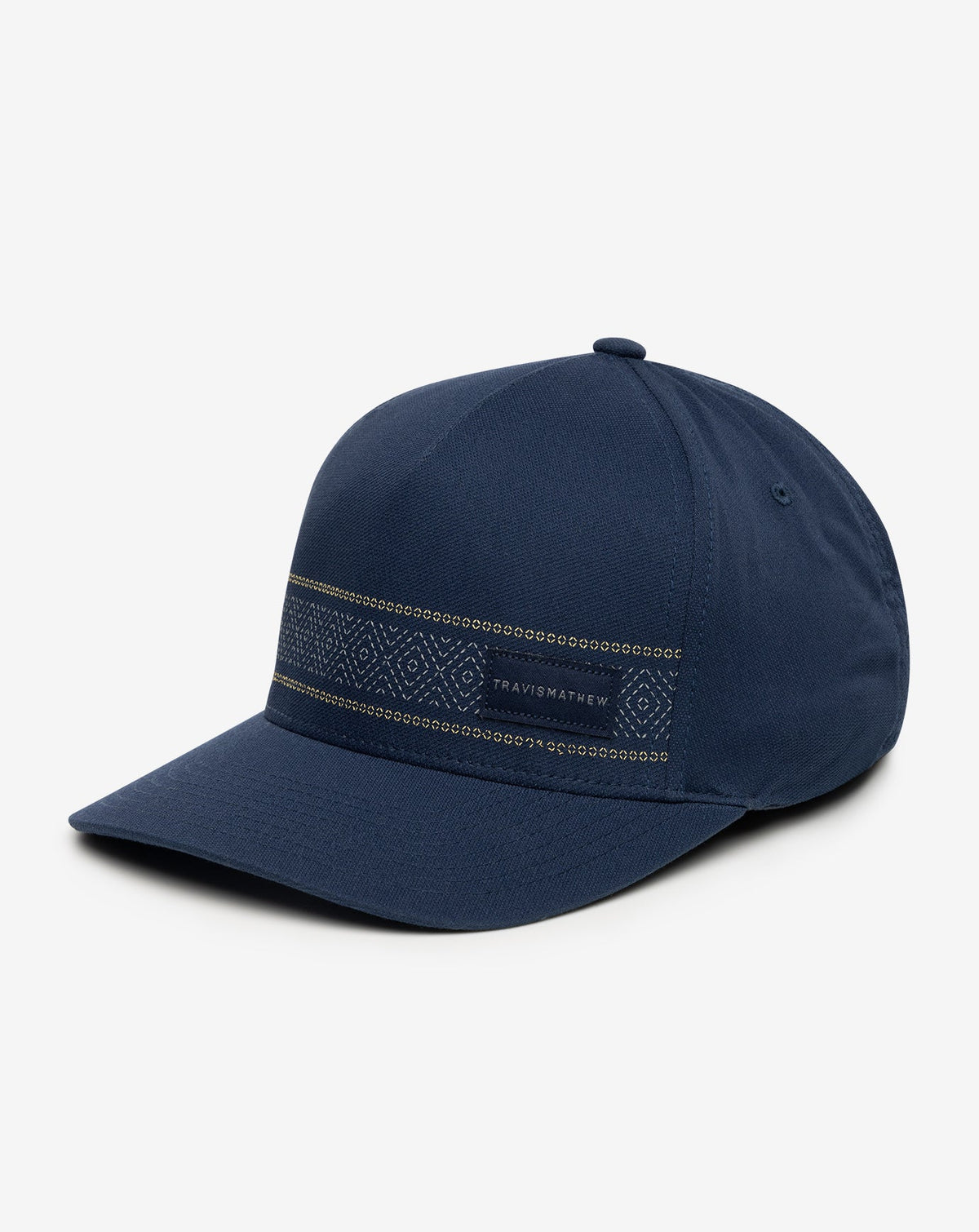 Better Views Fitted Hat Dress Blues | Travis Mathew Trusted