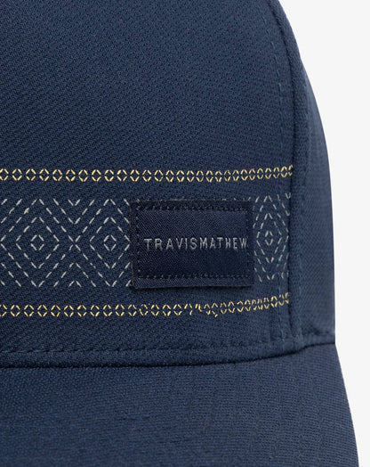 Better Views Fitted Hat Dress Blues | Travis Mathew Trusted