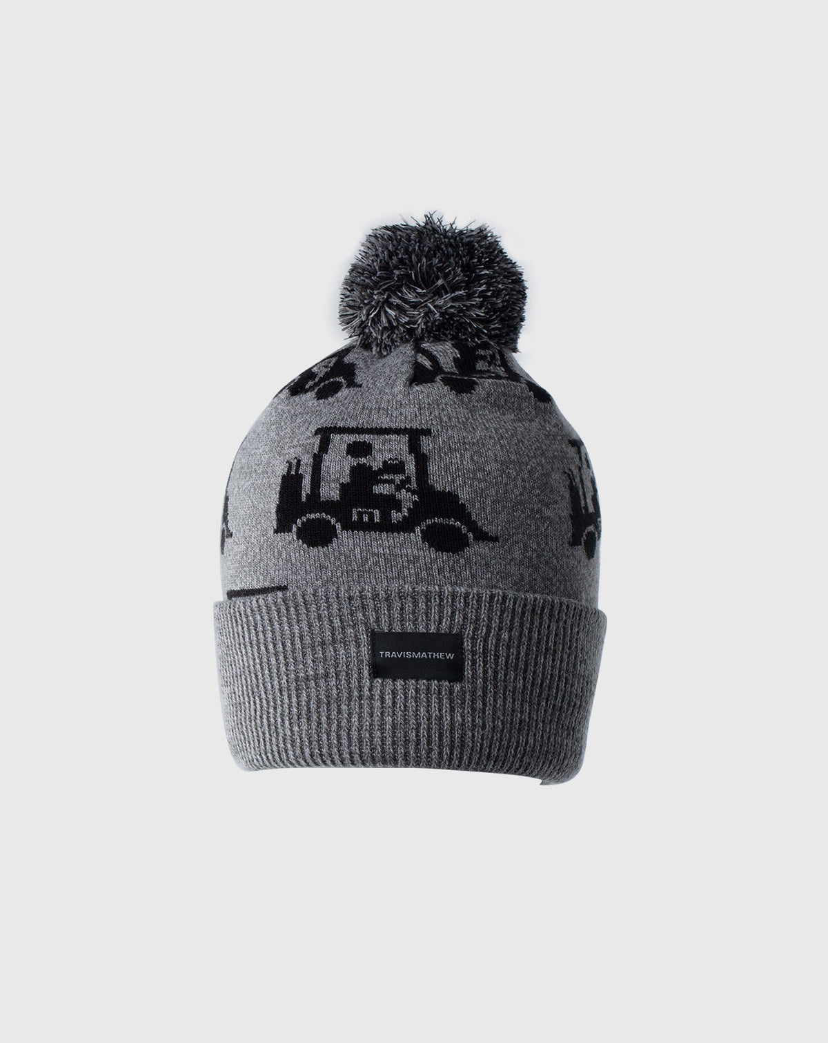 Swingles Beanie Heather Grey | Travis Mathew Essential