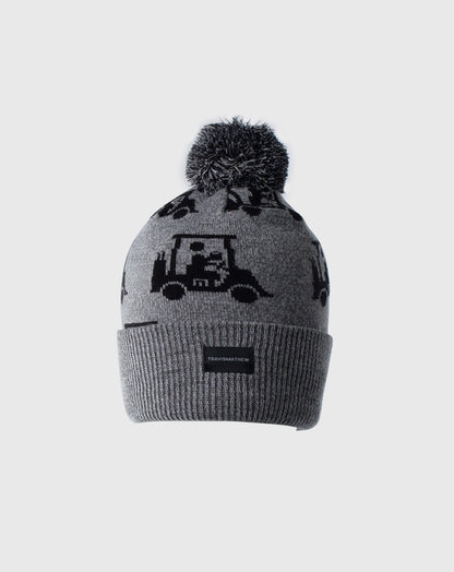 Swingles Beanie Heather Grey | Travis Mathew Essential