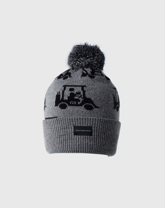 Swingles Beanie Heather Grey | Travis Mathew Essential