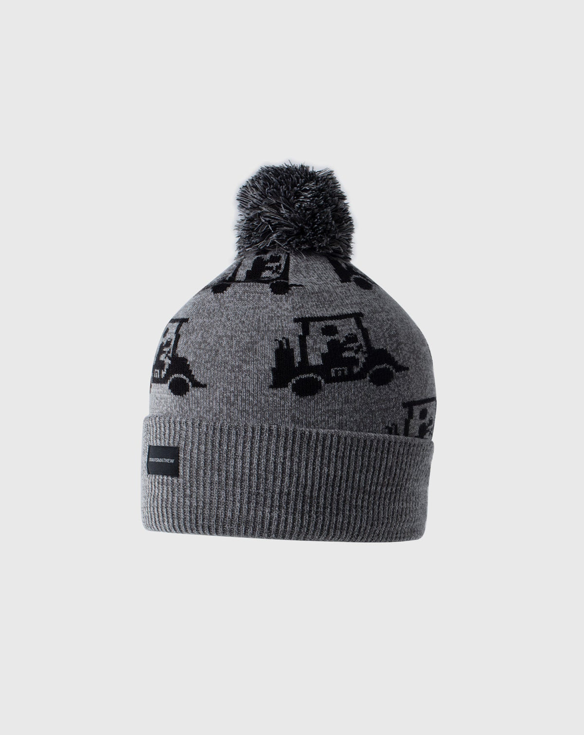 Swingles Beanie Heather Grey | Travis Mathew Essential