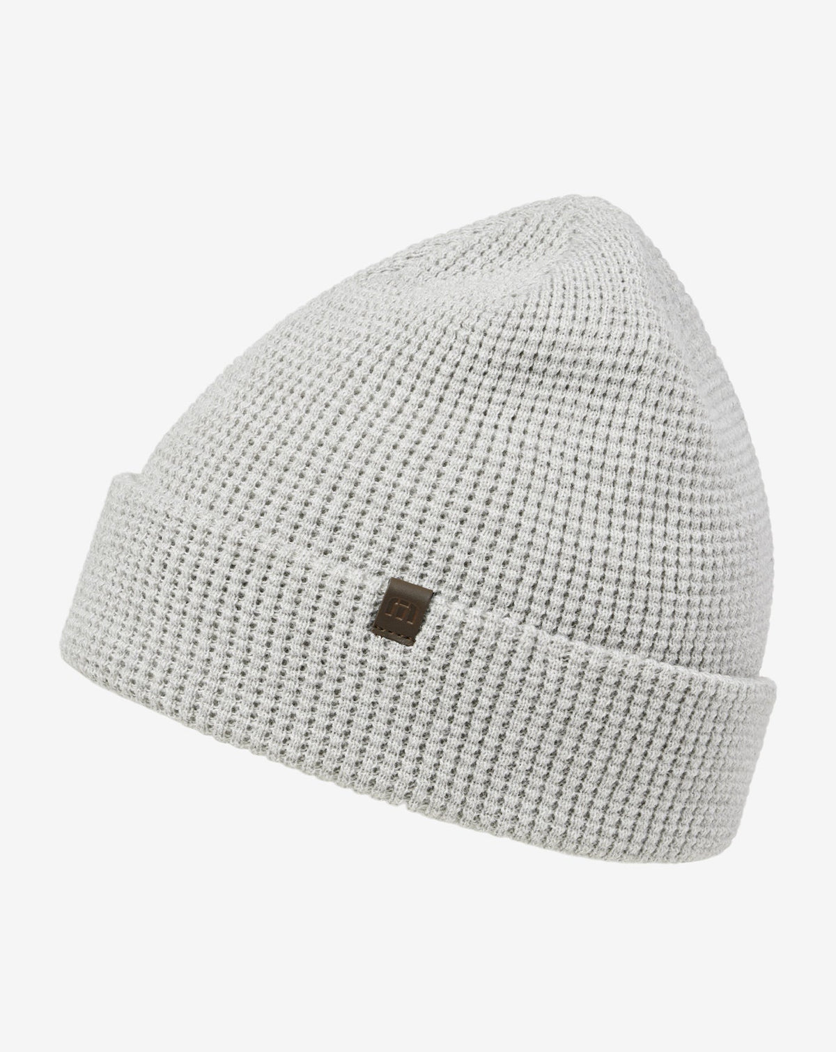 Cloud Waffle Beanie 2.0 Heather Grey | Travis Mathew Essential
