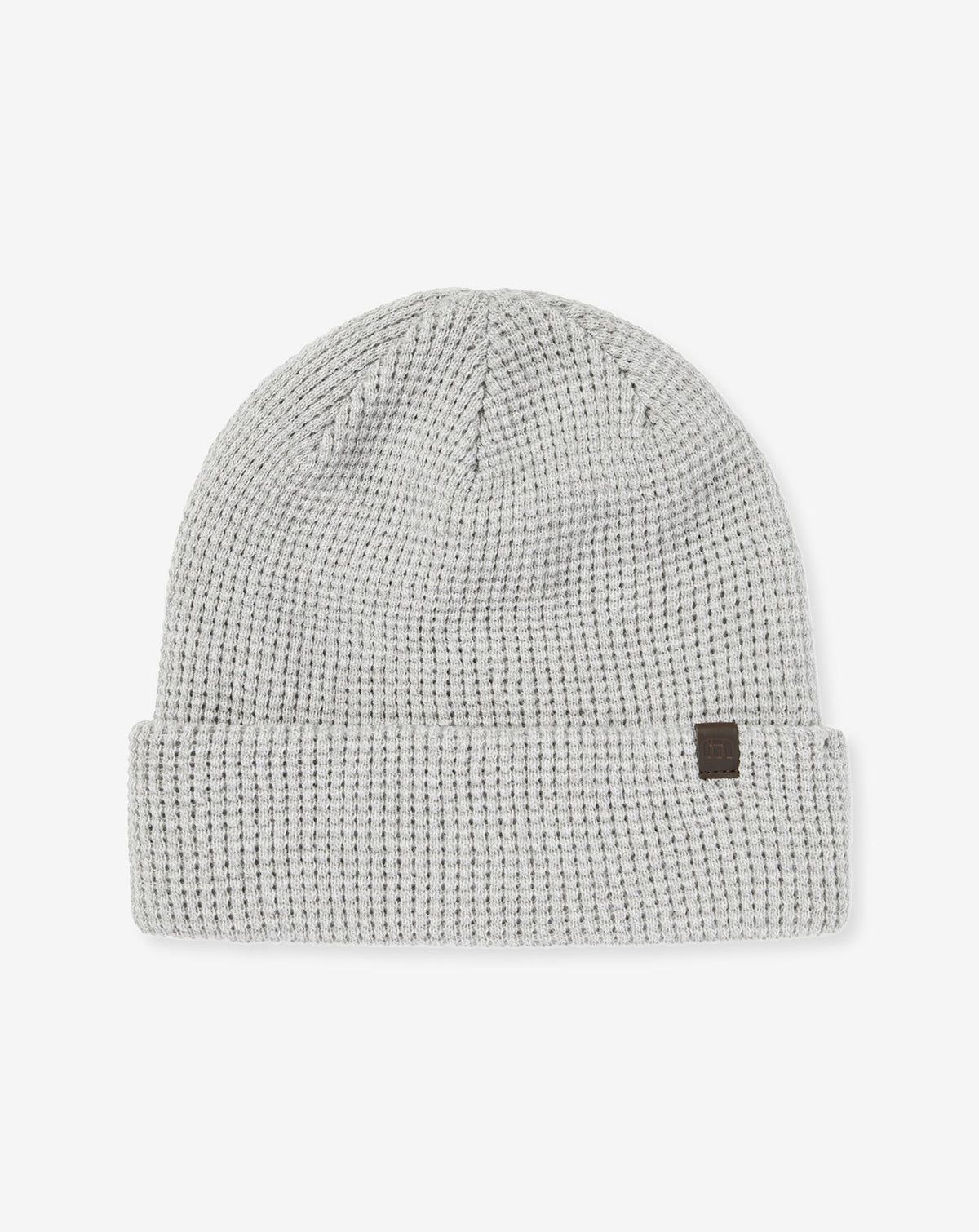 Cloud Waffle Beanie 2.0 Heather Grey | Travis Mathew Essential