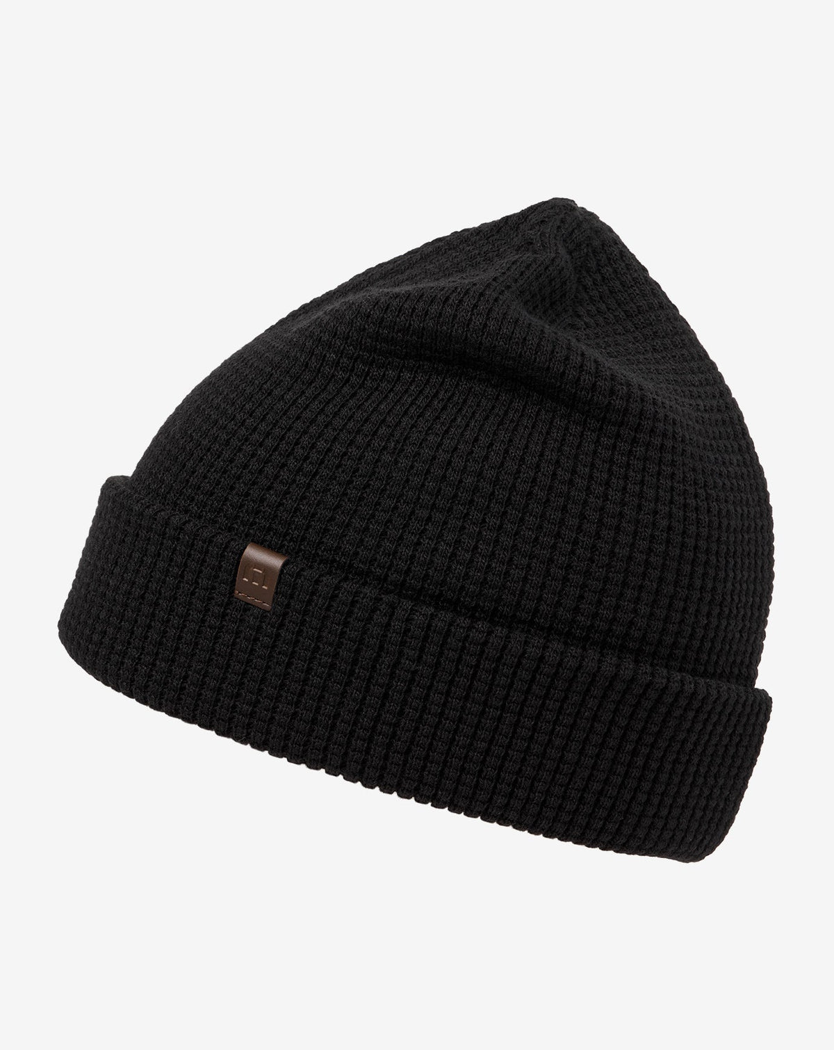 Cloud Waffle Beanie 2.0 Black | Travis Mathew Value