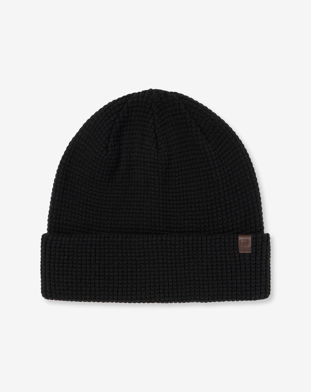 Cloud Waffle Beanie 2.0 Black | Travis Mathew Value