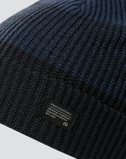 Prevailing Winds Beanie Blue Nights | Travis Mathew Popular