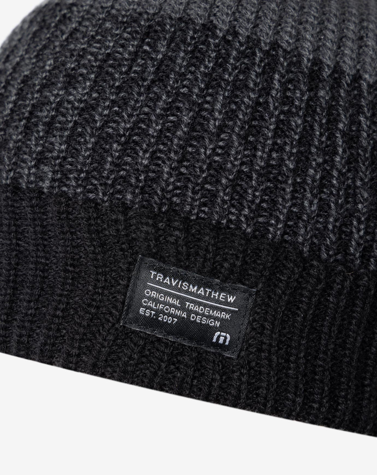 Prevailing Winds Beanie Heather Black | Travis Mathew Special Offer