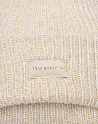 Cloud Gala Beanie Heather Atmosphere | Travis Mathew Signature