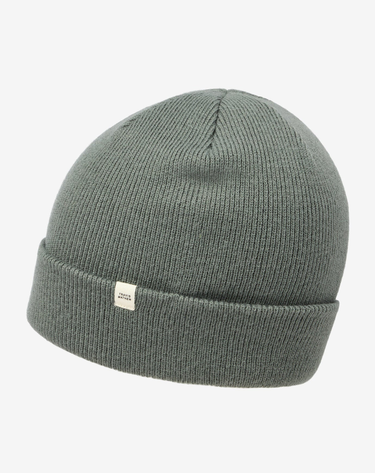 Cloud Beanie Dark Olive | Travis Mathew Classic