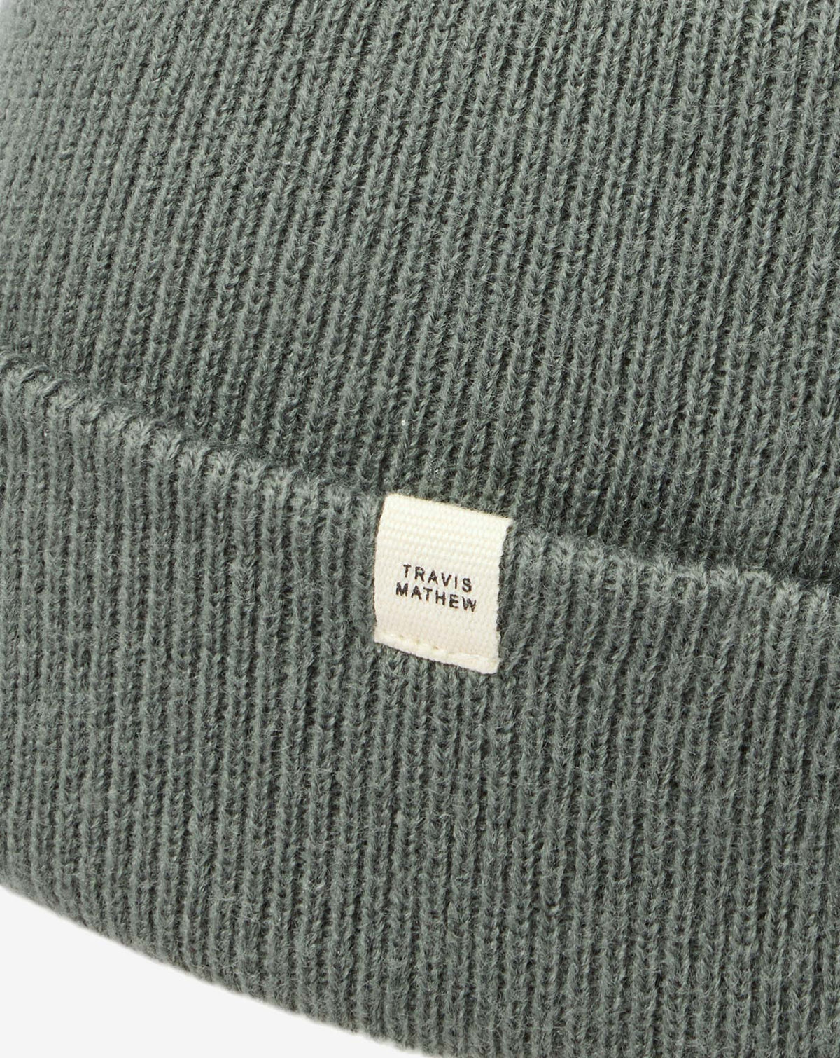 Cloud Beanie Dark Olive | Travis Mathew Classic