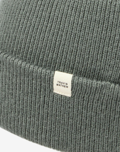 Cloud Beanie Dark Olive | Travis Mathew Classic