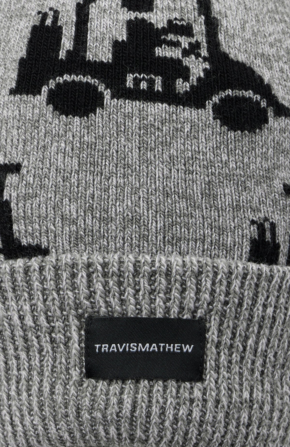 Mapes Beanie Heather Grey | Travis Mathew Best Price