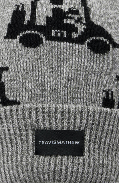 Mapes Beanie Heather Grey | Travis Mathew Best Price