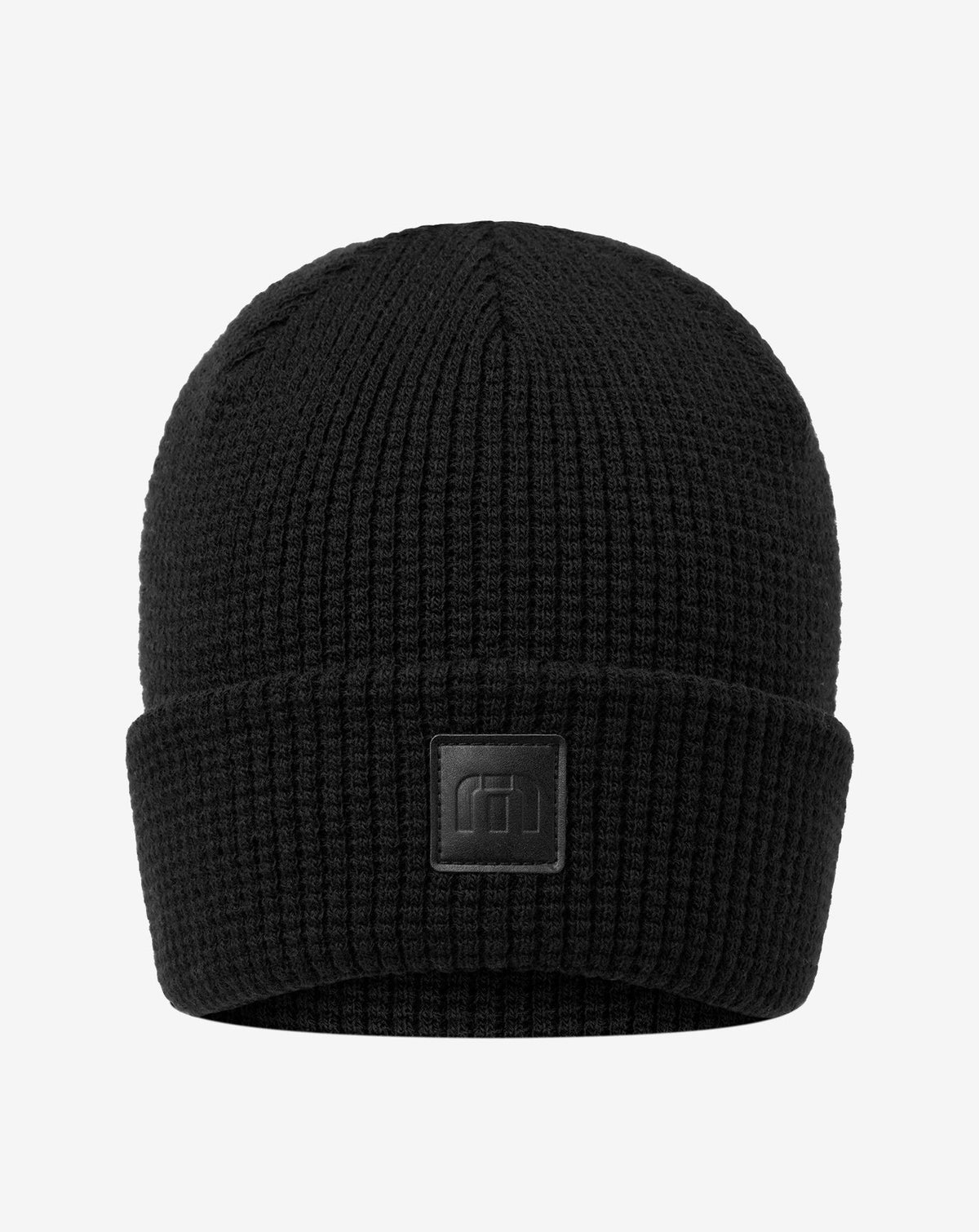 Cloud Waffle Beanie Black | Travis Mathew Special Offer