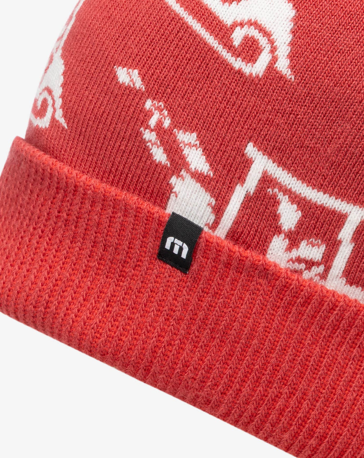 Home Soon Beanie Red | Travis Mathew Great Value