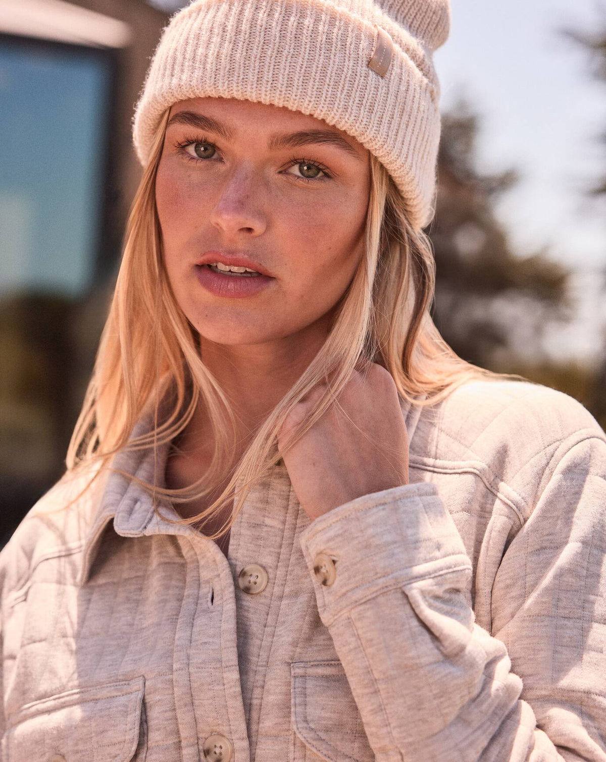 Meadow Beanie Heather Savannah Tan | Travis Mathew Recommended