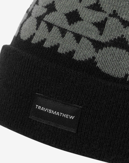 London Air Beanie Dark Olive | Travis Mathew Essential