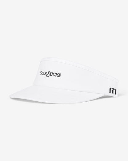 Golf Sucks Visor White | Travis Mathew Hot Sale