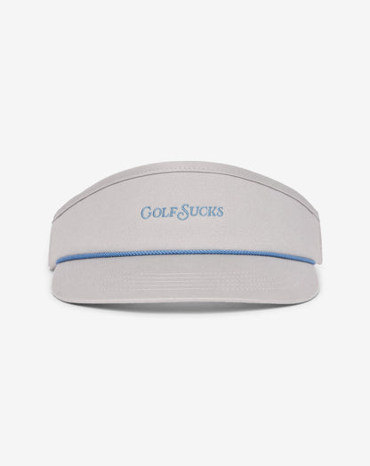 Weekend Agenda Visor Heather Grey | Travis Mathew Classic