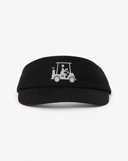 Mapes Visor Black | Travis Mathew Essential