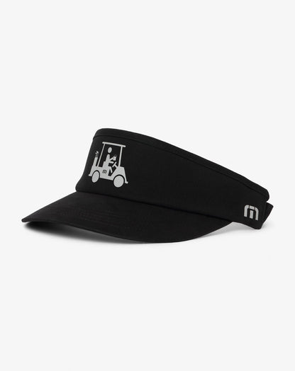 Mapes Visor Black | Travis Mathew Essential