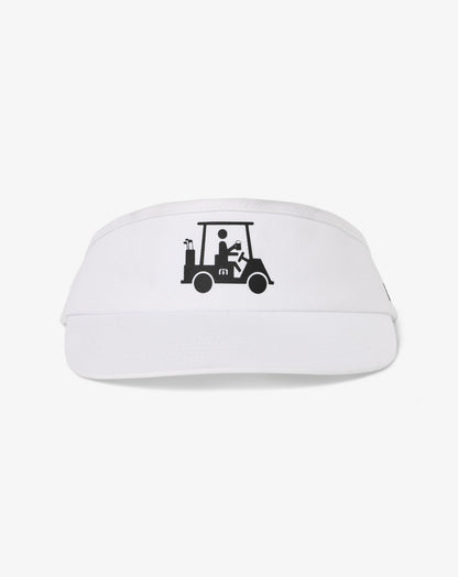 Mapes Visor White | Travis Mathew Recommended