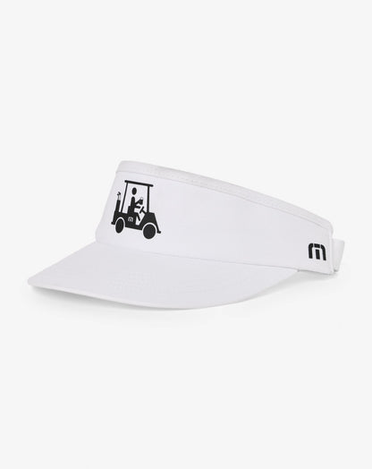 Mapes Visor White | Travis Mathew Recommended