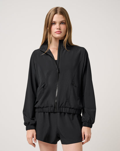 BreezeBlend Travel Day Jacket Black | Travis Mathew Trusted