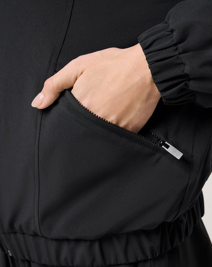 BreezeBlend Travel Day Jacket Black | Travis Mathew Trusted