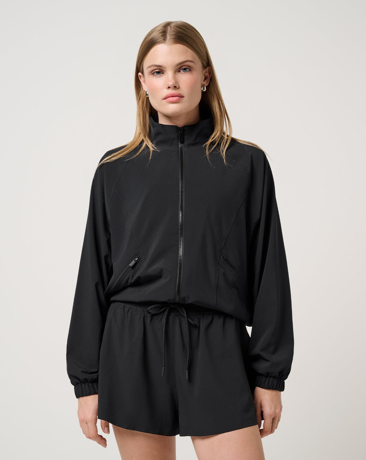 BreezeBlend Travel Day Jacket Black | Travis Mathew Trusted