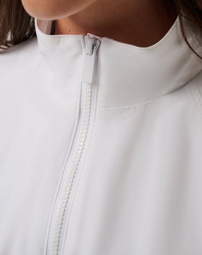 BreezeBlend Travel Day Jacket White | Travis Mathew Classic