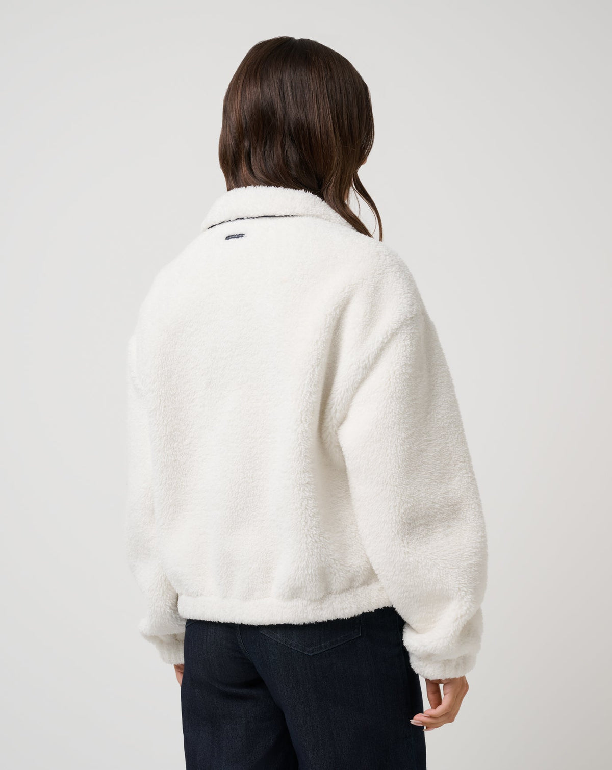 Artful Sherpa Jacket Snow White | Travis Mathew Discount