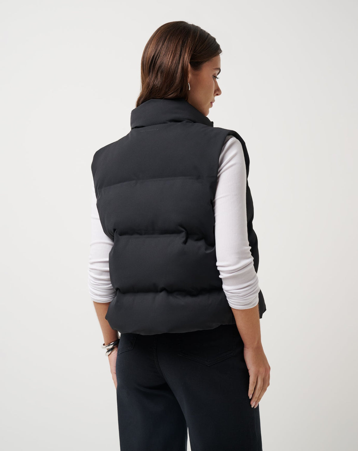 Moontide Bonded Puffer Vest Black | Travis Mathew Popular