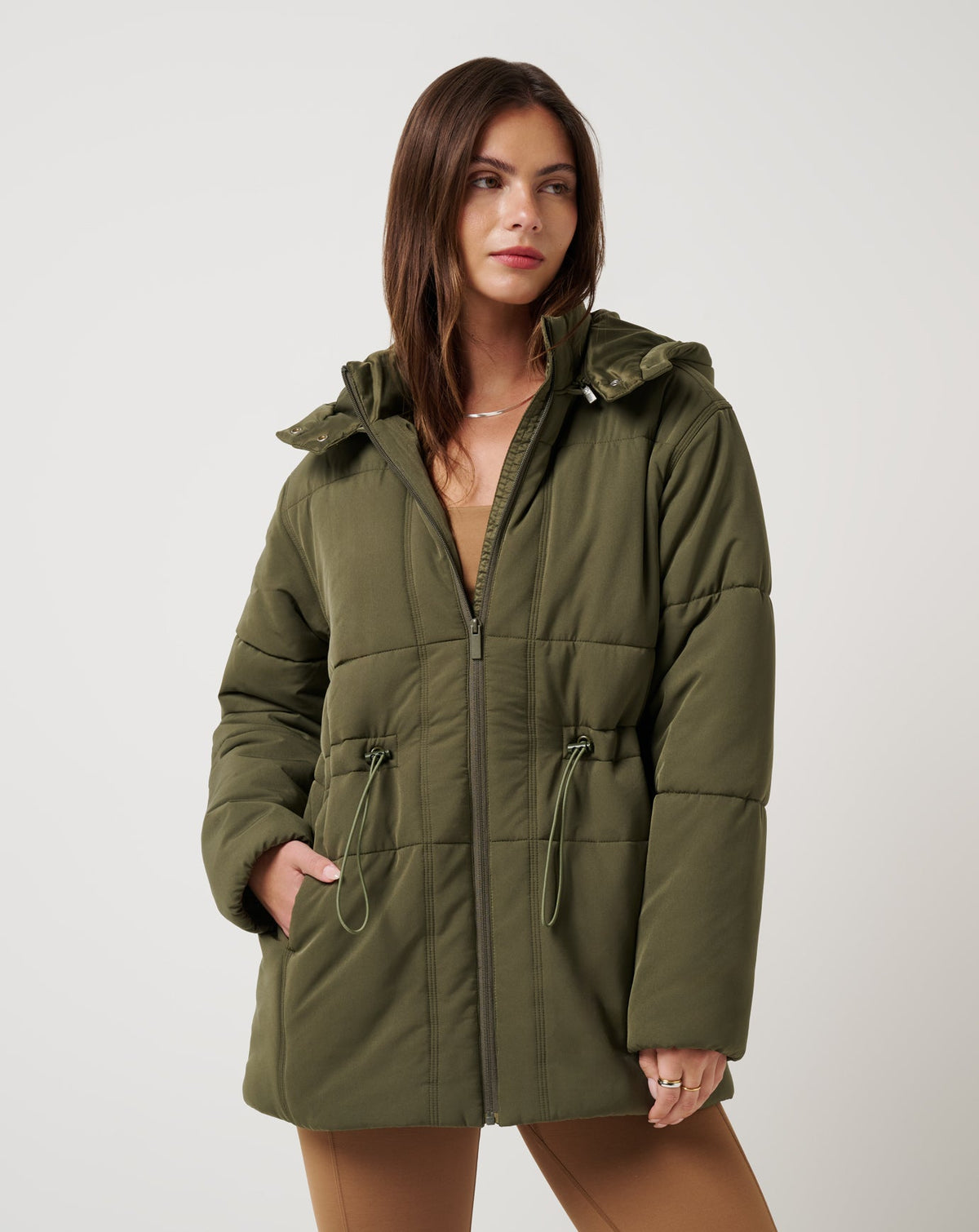 Mont Blanc Hood Puffer Grape Leaf | Travis Mathew Best Seller