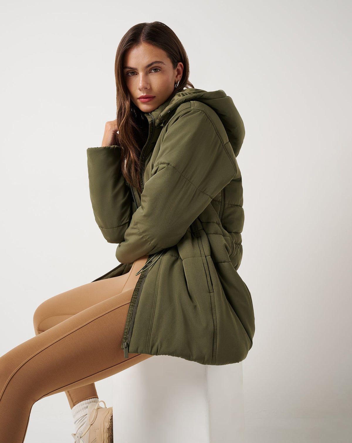 Mont Blanc Hood Puffer Grape Leaf | Travis Mathew Best Seller