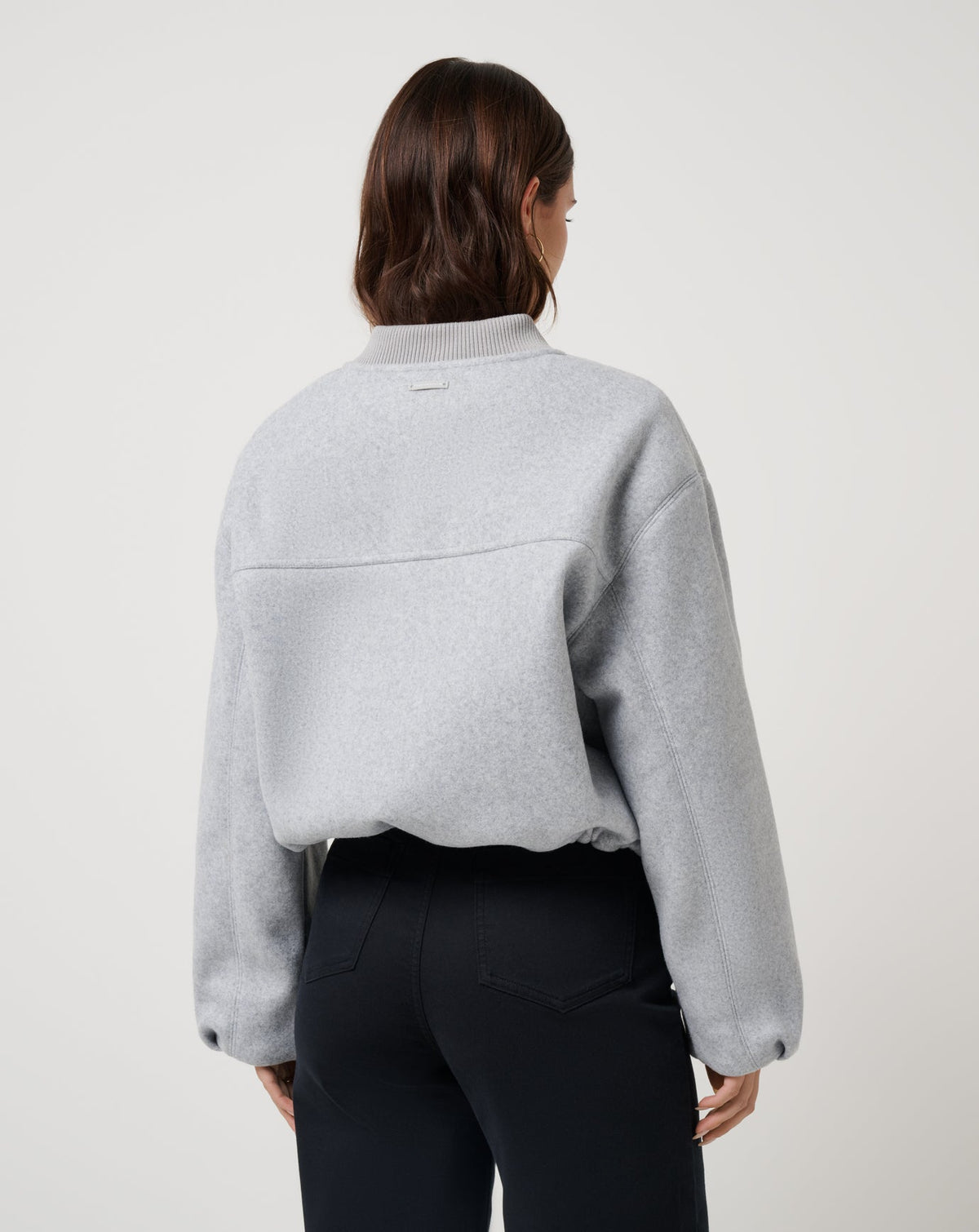 Rustic Retreat Bomber Heather Light Grey | Travis Mathew Best Price