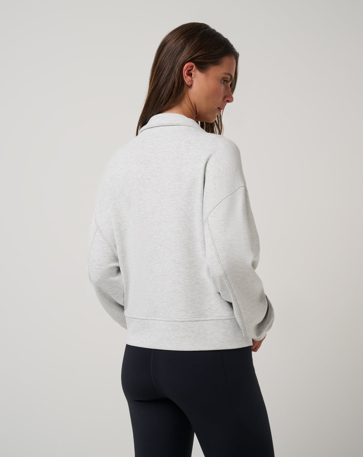 Skyloft Soft Half Zip 2.0 Heather Light Grey | Travis Mathew Discount