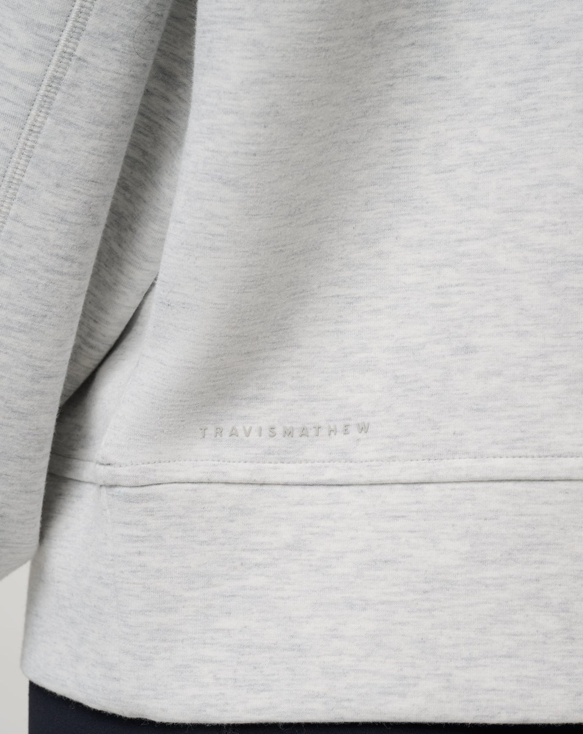 Skyloft Soft Half Zip 2.0 Heather Light Grey | Travis Mathew Discount