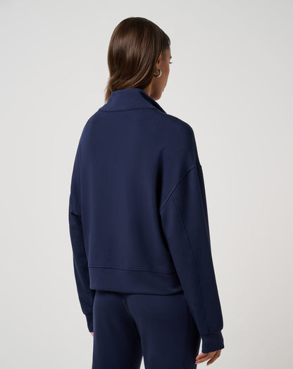 Skyloft Soft Half Zip 2.0 Navy Blazer | Travis Mathew Quality