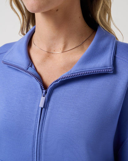 Skyloft Soft Half Zip 2.0 Baja Blue | Travis Mathew Smart Buy