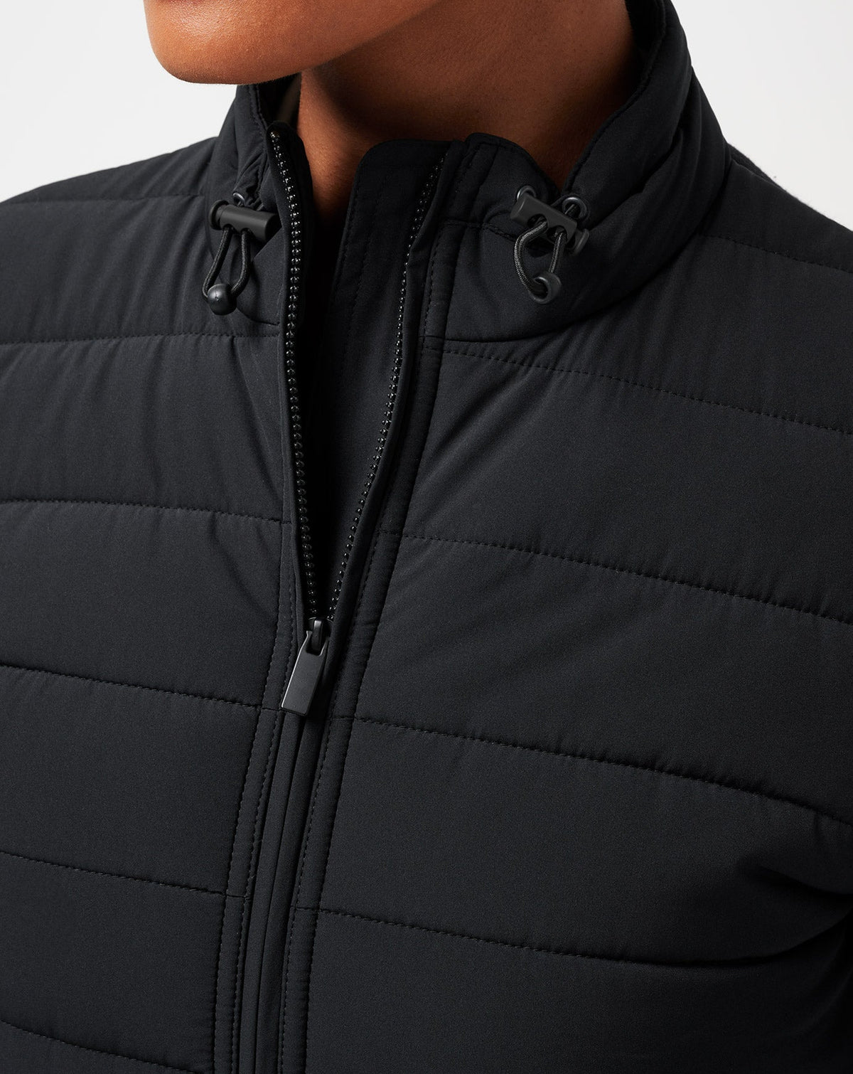Skyloft Soft Espresso Martini Full Zip Heather Black | Travis Mathew Trusted