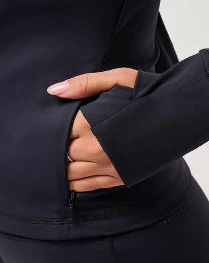 Moveknit Full Zip 2.0 Black | Travis Mathew Premium